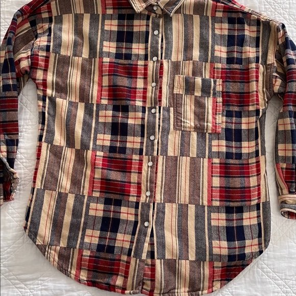 TopShop Plaid Jacket / Shacket - Picture 12 of 12